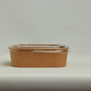 Kraft Square Container 1200ml - Image 1