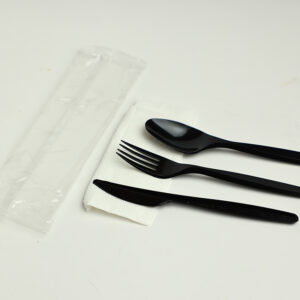 Cutlery set black MD - Image 1