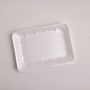 Foam tray white D18 - Image 1