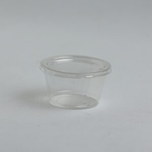 Clear souffle cup 1oz - Image 1