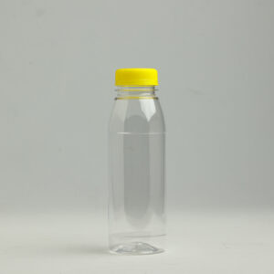 Clear pet bottle 200ml round - Image 1