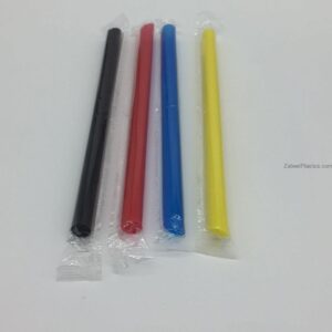 Straw Straight Taper Cut Mixed Colour 12 mm - Image 1