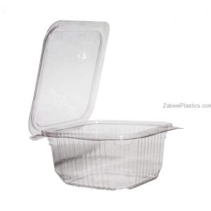 Clear Container 64 oz Hinged(LT64H) - Image 1