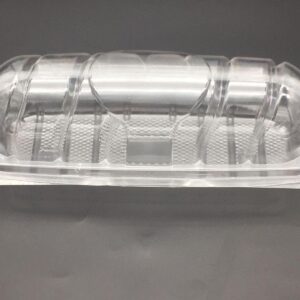 Clear Hot Dog Box 7" - Image 1