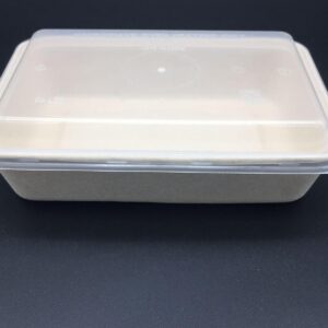 Bio Degradable Container 500 cc with Lid - Image 1