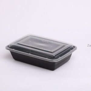 Black Microwave RE58 with Lid - Image 1