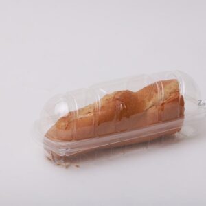 Clear Hot Dog Box 9" - Image 1