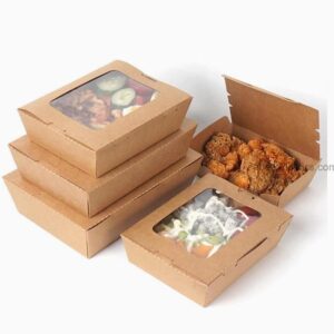 Kraft Lunch Box Medium With Window - Image 1