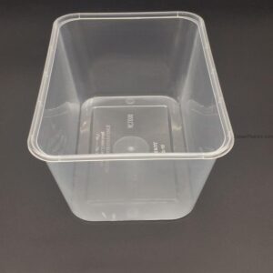 Microwave Container 1000 cc with Lid - Image 1
