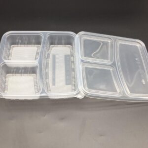 Microwave Container 3 section - Image 1