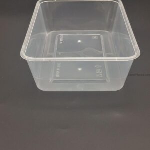 Microwave Container 650 cc with Lid - Image 1