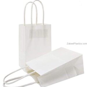 Paper Bag White with Twisted Handle 28x30x15 - Image 1