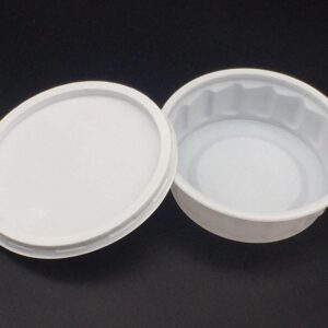 Plastic Container 250 cc with Lid - Image 1