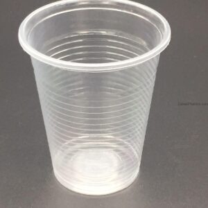 Plastic cup clear 6oz - Image 1