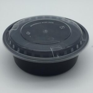 Black Microwave RO32 with Lid - Image 1