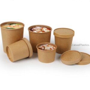 Kraft Soup Cup 8 oz with Lid - Image 1