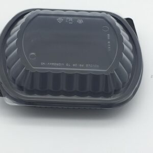 Black Microwave 1 section with Lid - Image 1