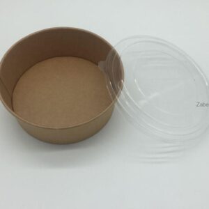 Kraft Salad Bowl 1090 ml with Lid - Image 1