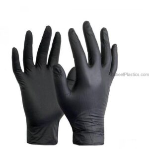 Vinyl Gloves Black - Image 1