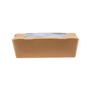 Kraft Lunch Box Large With Window - Image 1