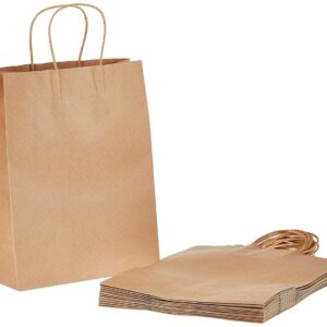 Paper Bag Brown with Handle 26X26X14 - Image 1