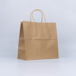 Paper Bag Brown with Twisted Handle 28x28x15 - Image 1