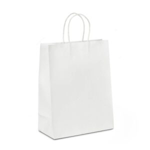 Paper Bag White with Twisted Handle 28x28x15 - Image 1