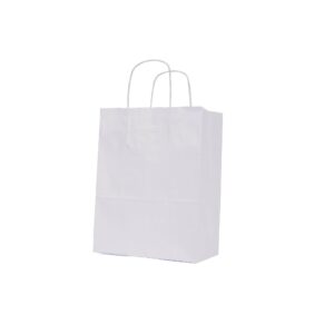 Paper Bag White with Twisted Handle 32x35x18 - Image 1