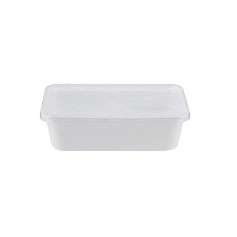 WHITE-MICROWAVE-CONTAINER-RE28-WITH-LID