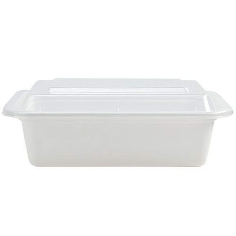 WHITE-MICROWAVE-CONTAINER-RE58-WITH-LID